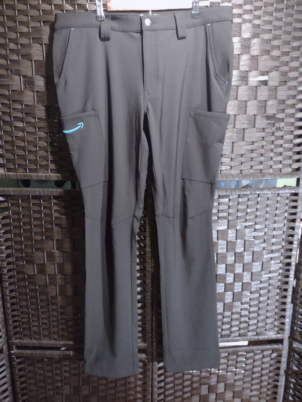 Amazon Uniform Work Black Cargo Pants Men's Lg
